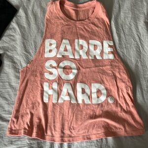 Pure Barre - Barre So Hard workout tank